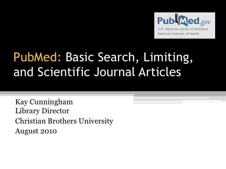 pubmed journal articles pubmed log articles