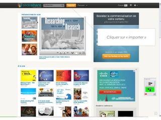 Cliquer sur « importer »
 