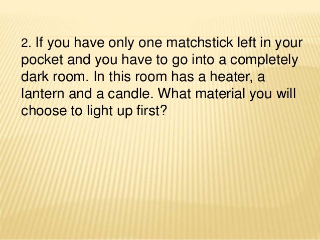 Pub Quiz Riddles And Clever Questions