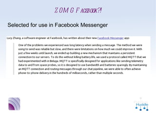 ZOMG Facebook?!
■   Selected for use in Facebook Messenger
 