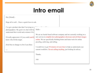 Intro email




              33
 