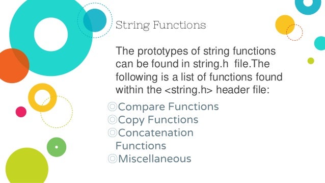 Implementation Of String Functions In C