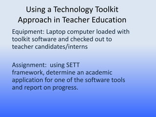 Tech Toolkit CEC