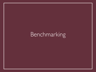 !
Benchmarking
 