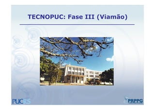 TECNOPUC: Fase III (Viamão)
 