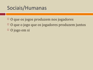 Pesquisa em Games