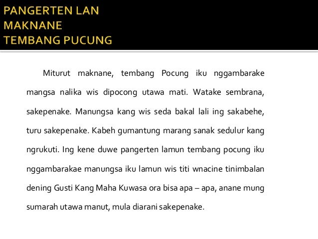 serat wedhatama pupuh pucung pada 11 15
