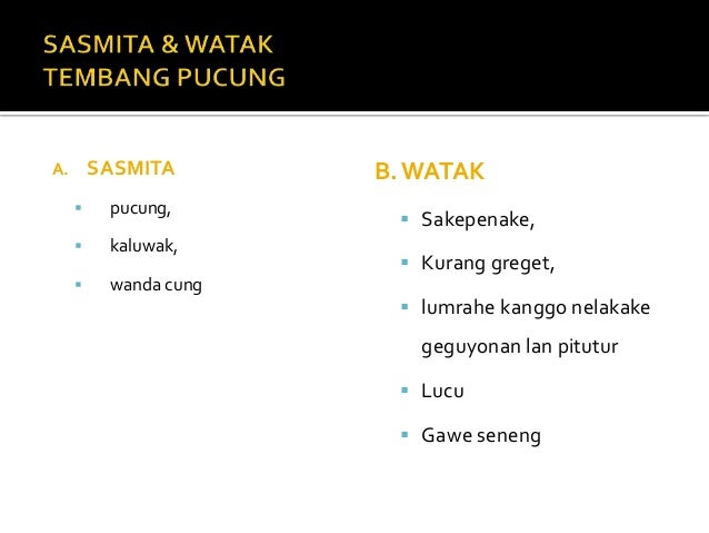 serat wedhatama pupuh pucung pada 11 - 15