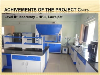 Level II+ laboratory – HP-II, Laws pet
 