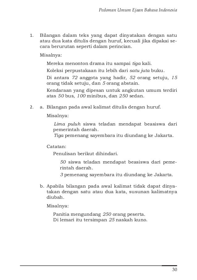 Pedoman Umum Ejaan Bahasa Indonesia Puebi