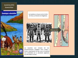 ALACALUFES
 kaweshkar




             Ubicación
 