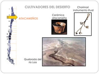 ATACAMEÑOS CULTIVADORES DEL DESIERTO Quebrada del río Loa Chorimori  instrumento ritual Cerámica  atacameña 