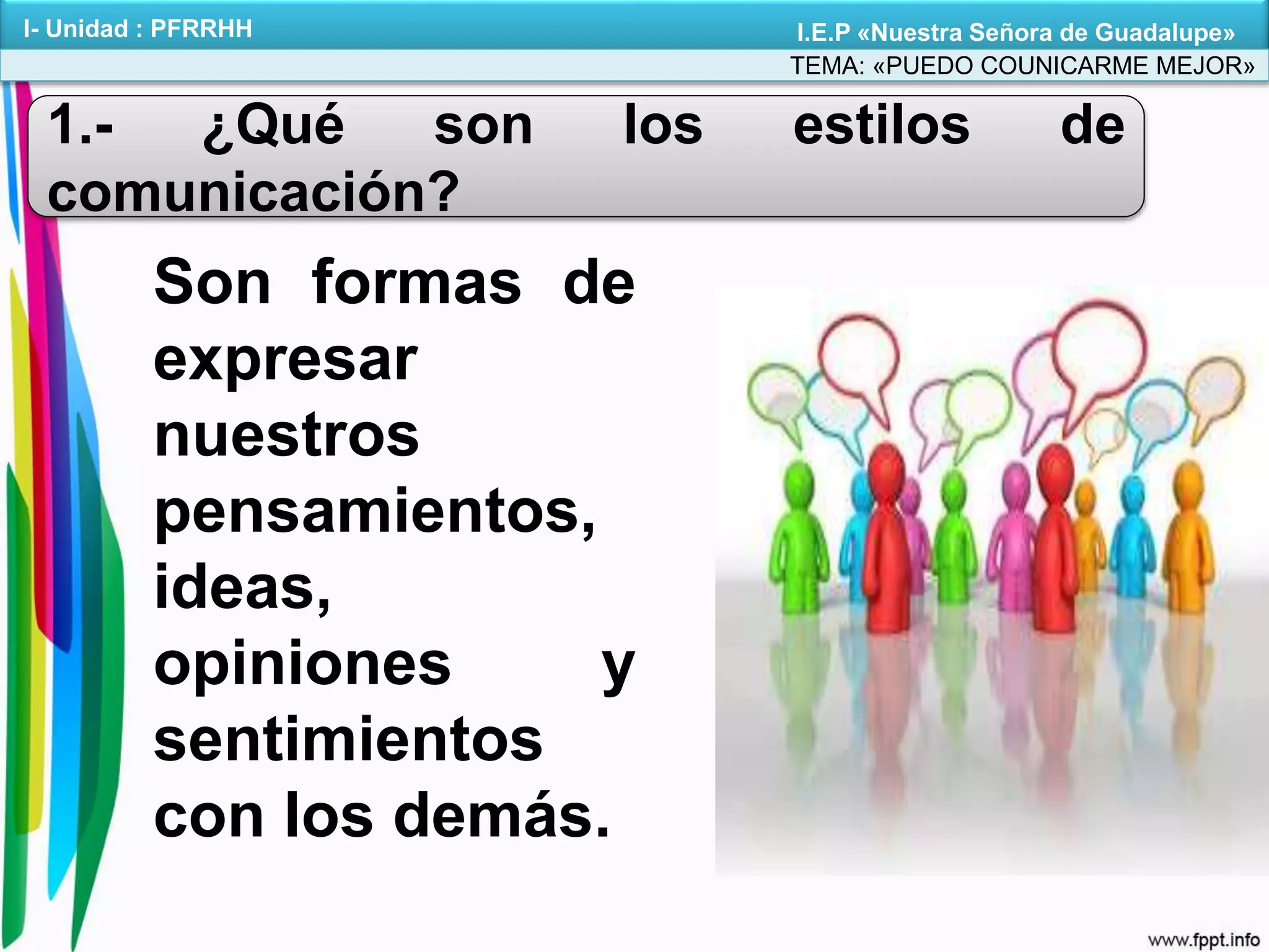 Puedo comunicarme mejor | PPTX