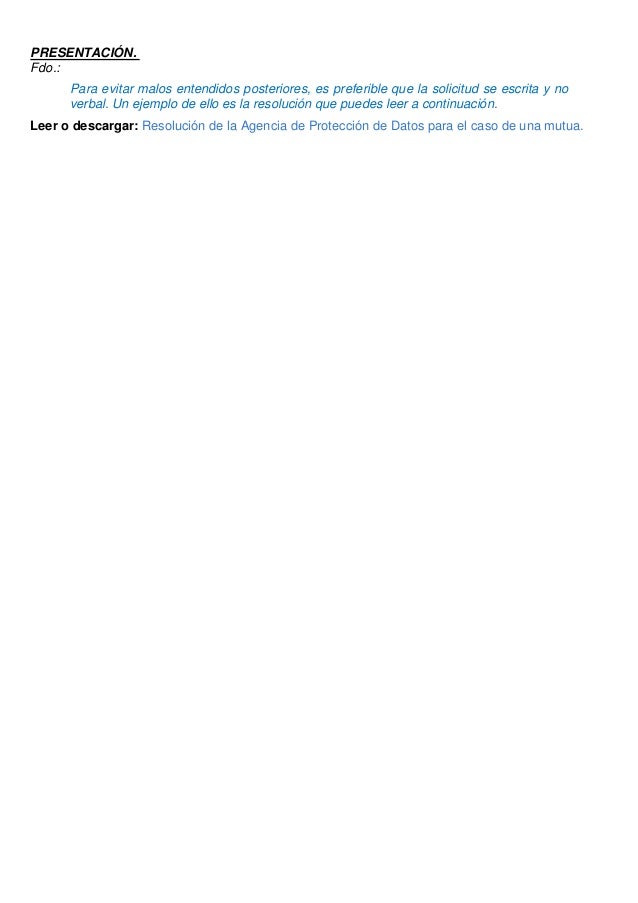 Puedo Solicitar Mi Historial Clinico A La Mutua