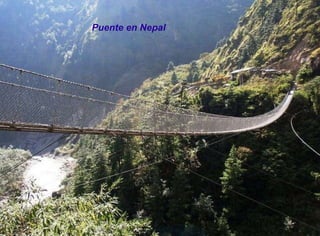 Puente en Nepal