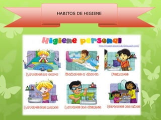 HABITOS DE HIGIENE
 
