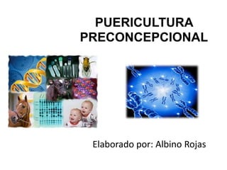 PUERICULTURA
PRECONCEPCIONAL




 Elaborado por: Albino Rojas
 