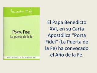 Puerta fe año de la fe | PPT