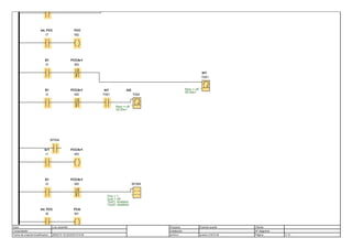 Autor: Luis Jaramillo
Comprobado:
Fecha de creación/modificación: 28/02/15 16:25/2/03/15 8:36
Proyecto: Examen puerta
Instalación:
archivo: puerta LHJCH.lld
Cliente:
Nº diagrama:
Página: 3 / 8
I1
M2I7
T001
Rem = off
05:00s+
M3I3
T002
Rem = off
04:00s+
T001M3I3
SF004
M3I1
SF004
Prio = 1
Quit = off
Text1: enabled
Text2: disabled
M3I3
M1I8
Int. FCC
FCC/kr1
FCC/kr1
FCC/kr1
FCC/kr1
Int. FCC
kt2
FCA
FCC
S1
S1
S1
kr1
kt1
kt1
 