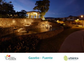 Gazebo - Fuente
 