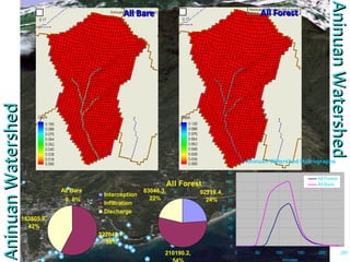 Aninuan Watershed Aninuan Watershed Aninuan Watershed All Bare All Forest 