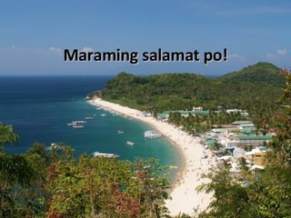 Maraming salamat po! 