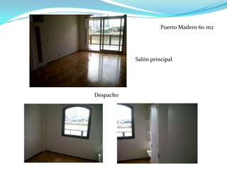 Puerto Madero 60 m2




           Salón principal




Despacho
 