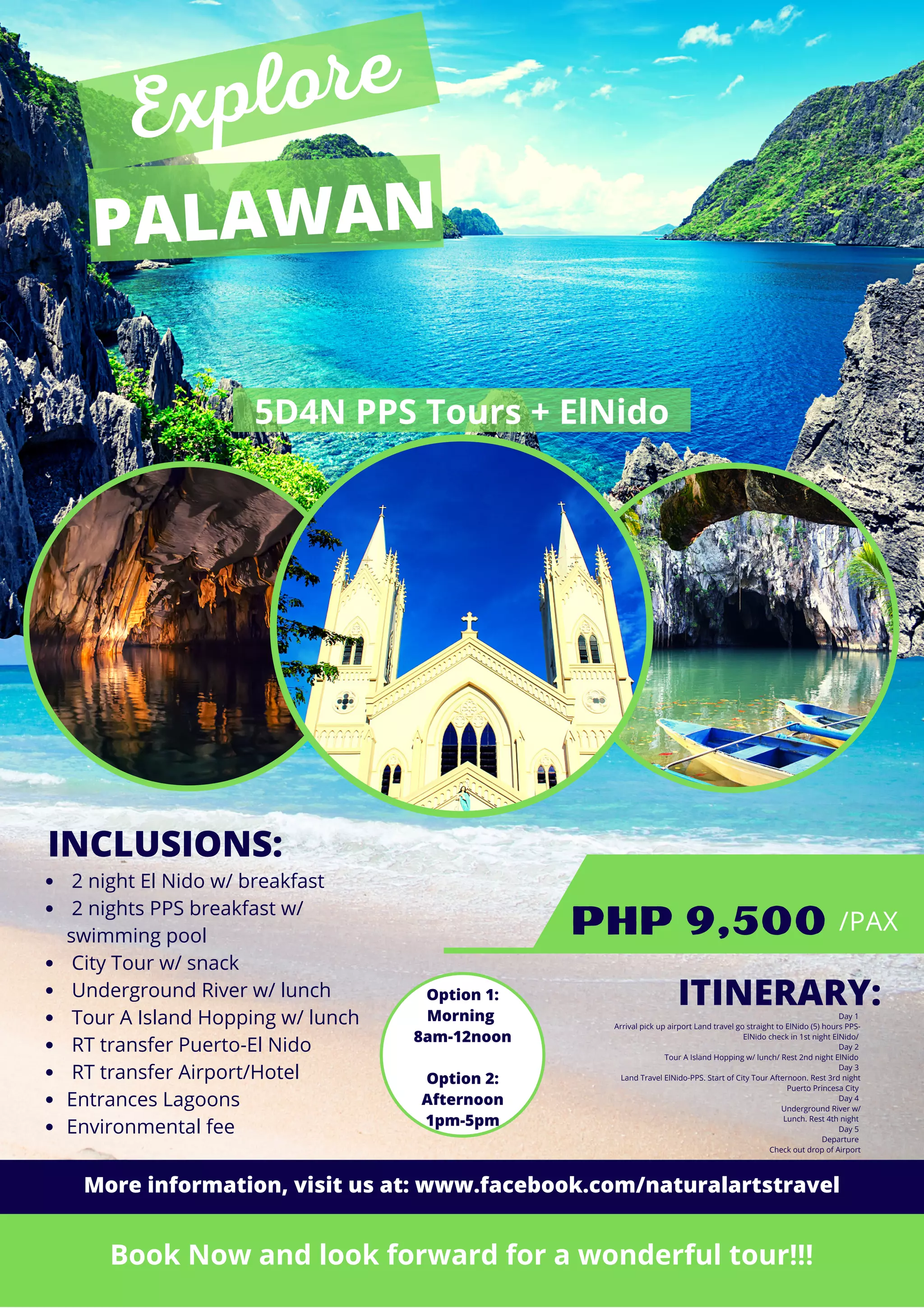 Puerto Princesa, El Nido, Balabac Tour Package.pdf
