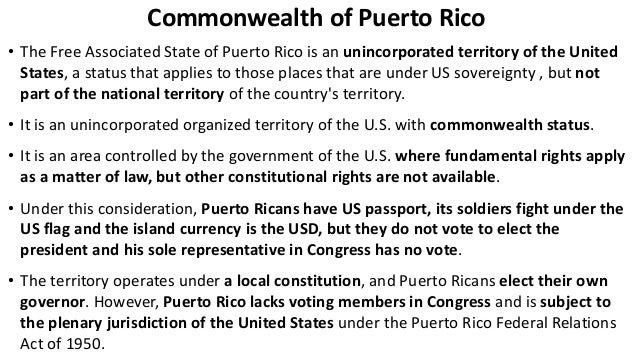 commonwealth of puerto rico
