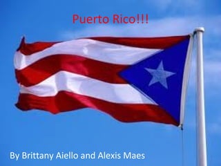 Puerto Rico!!!




By Brittany Aiello and Alexis Maes
 