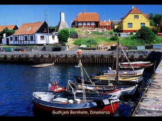 Gudhjem Bornholm, Dinamarca 