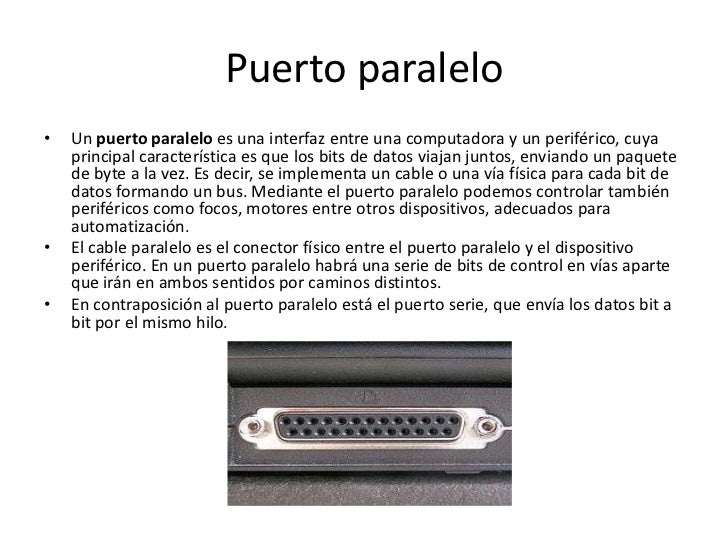 Puertos paralelos (lpt)