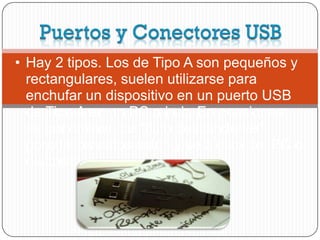 Puertos y conectores