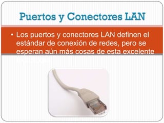 Puertos y conectores