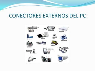 PUERTO VGAEl puerto VGA es usado para la conexión del monitor.Se debe tomar en cuenta que cuando se instala una tarjeta grafica el PC se deshabilita el puerto de la mainboard.