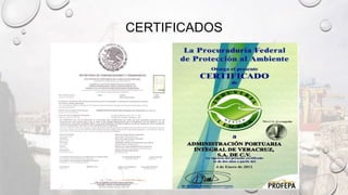 CERTIFICADOS
 