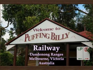 Railway Dandenong Ranges Melbourne, Victoria Australia 