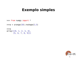 Clustering com numpy e cython | PPT