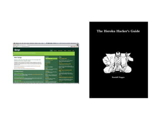Saturday, October 20, 12

Mais sobre Django - https://www.djangoproject.com/
Mais sobre Heroku - http://www.theherokuhackersguide.com/
 