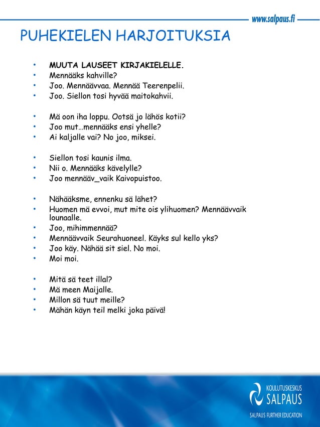 Puhekieli Rakenne Pdf Puhekieli Rakenne Pdf