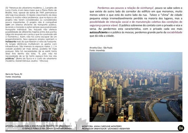 O Espaco Publico Na Cidade Contemporanea O Espaco Publico Na Cidade Contemporanea