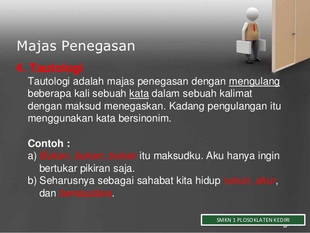 Majas repetisi dan contohnya