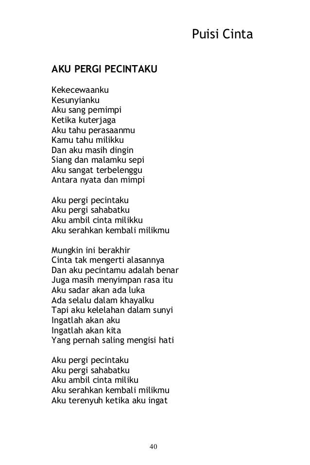 Unduh Gratis Gambar Puisi Cinta Terbaru oleh KataCinta.Co