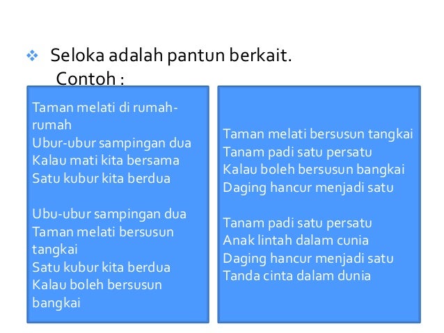 Puisi Bahasa Indonesia