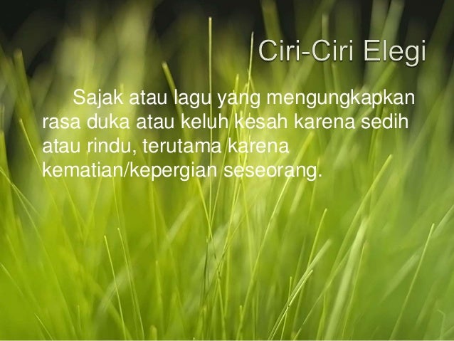 Materi bahasa indonesia Puisi baru Materi bahasa indonesia Puisi baru