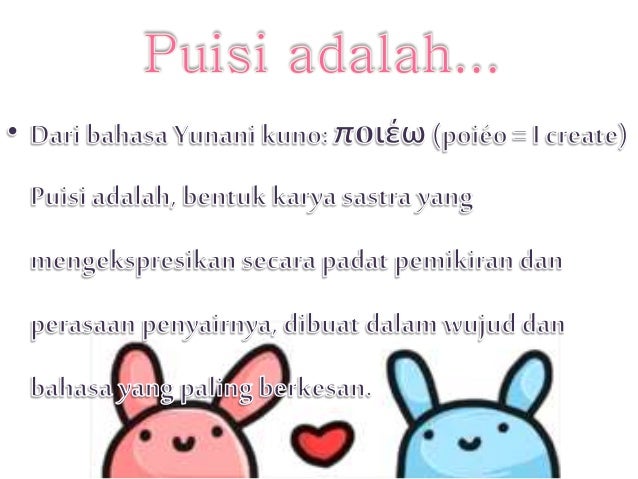 PUISI (B.Indonesia)