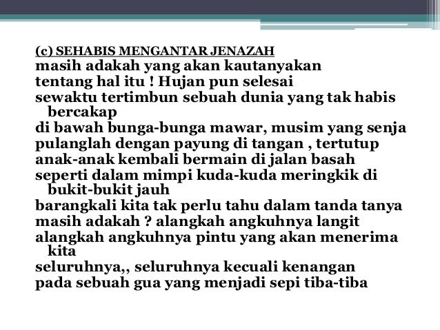 [Bahasa Indonesia] Syair