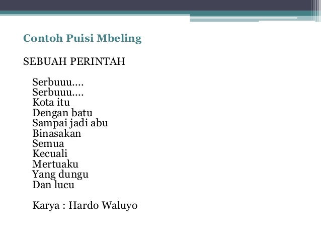 Contoh Puisi Humor Bca Contoh Contoh Puisi Humor Bca Contoh