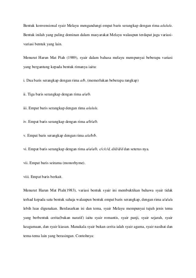 Dapatkan Gambar Puisi Melayu 1 Terkeren oleh Cikimm