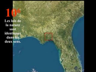 10 6 Les lois de la nature sont identiques dans les deux sens. 